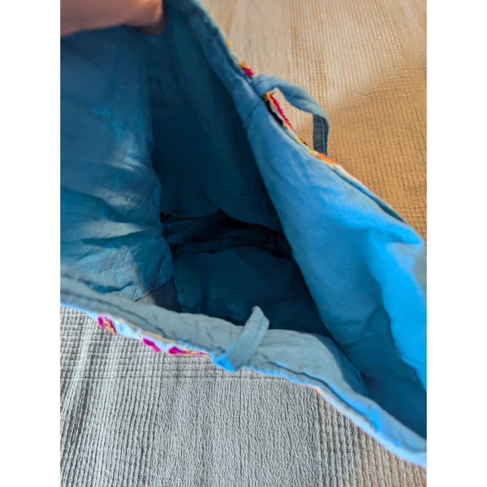 Sun Hobo Hippie Bohemian Sling‎ Crossbody Bag Purse Blue